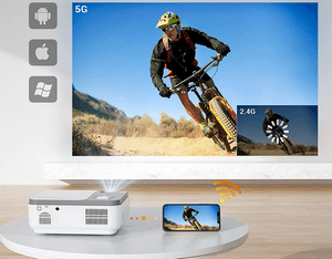 Avis vidéoprojecteur connecté WiMiUS 5G Wifi Full HD Bluetooth