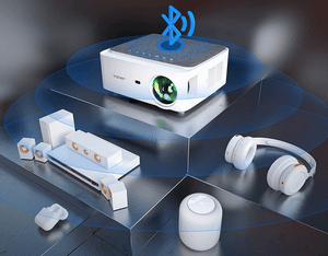 Test Vidéoprojecteur WiFi Bluetooth Full HD 1080P, Yaber V6 9300 Lumens en réduction